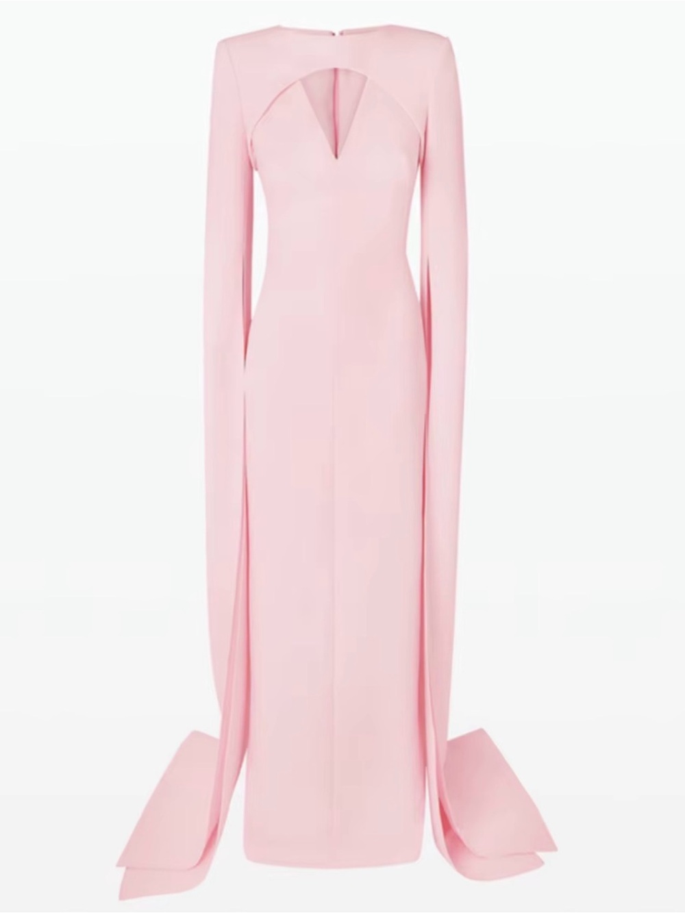 Safiyaa Light pink Sarita Peony Blush gown in US 12